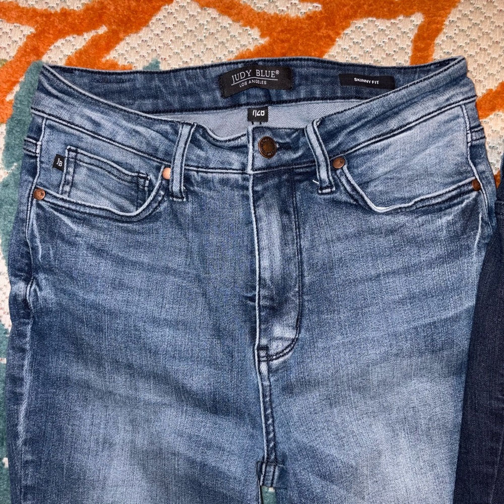 Judy Blue Skinny Jeans Bundle | Size 7/28 | 3 Washes - Picture 4 of 14